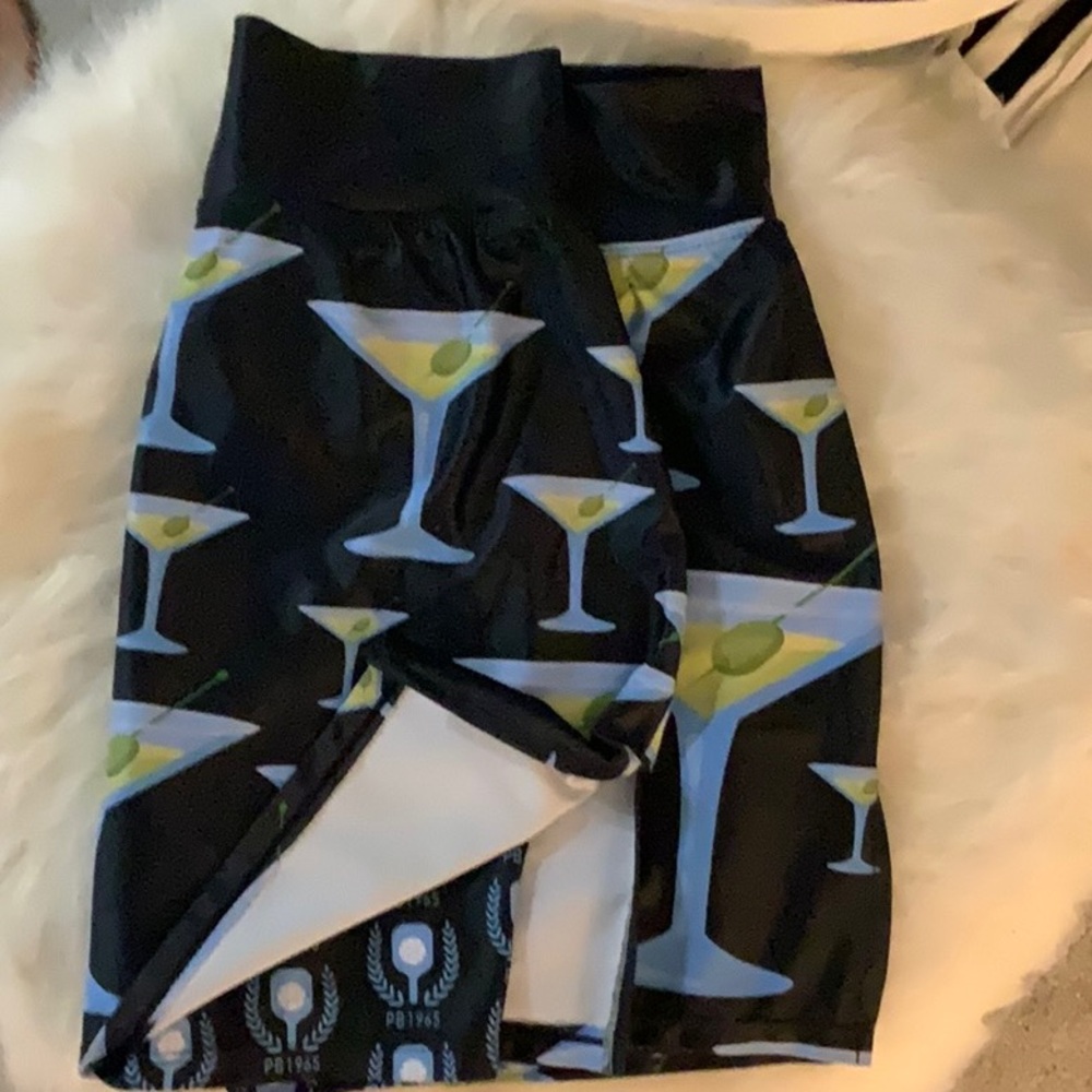 Pickle Ball Sporty Navy Blue Martini skirt, could be a game changer!